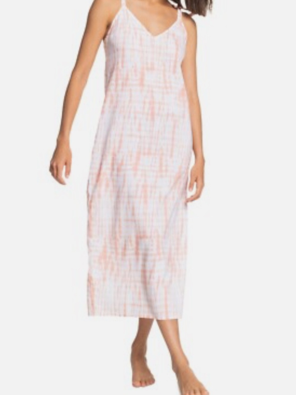 Roxy Coco Beach long maxi cover up dress w side slit. 

XS